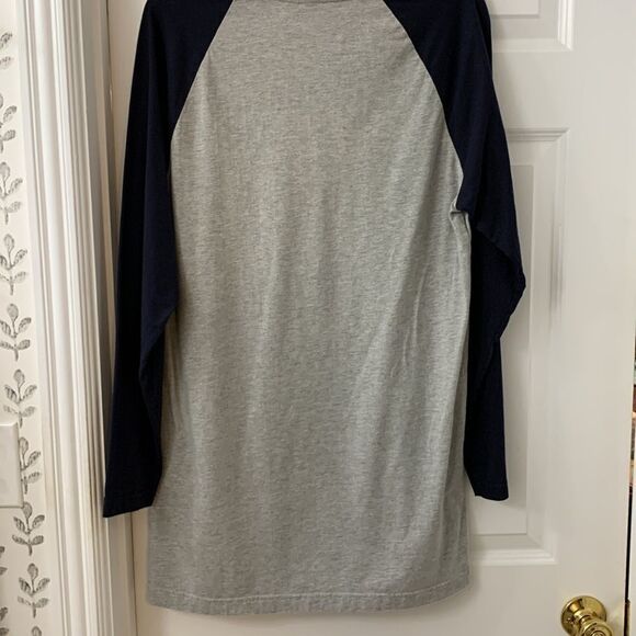 Divided H&M Basic Size Medium navy and gray T-shirt dress.  NWOT - Picture 2 of 6